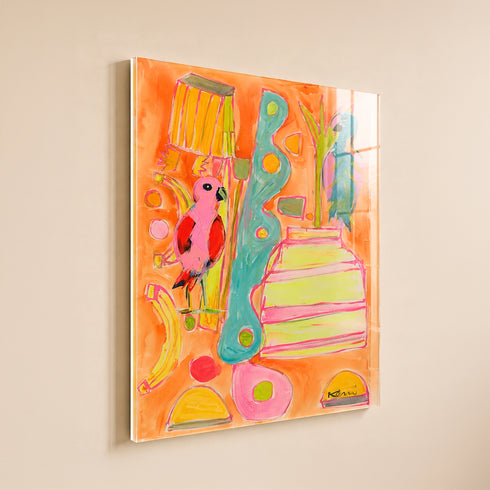 Going Bananas Too Art Print