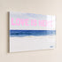 Love Is Here Beach Horizontal Art Print