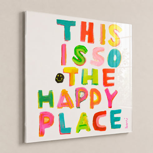 This Is So My Happy Face Art Print