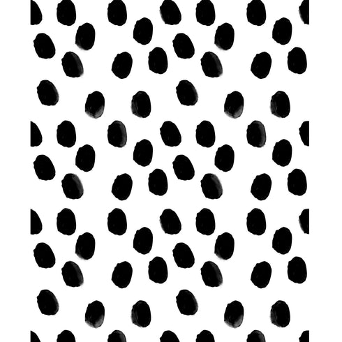 High quality white ground with black carbon pops eco-friendly wallpaper by kerri rosenthal - designer wall paper