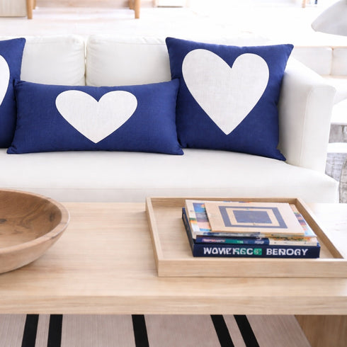 Reversed Heart Pillow