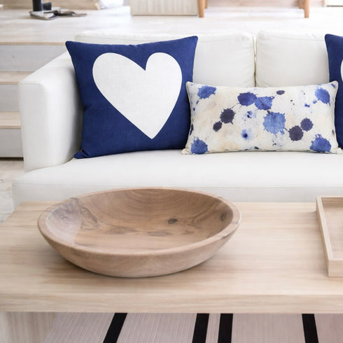 Reversed Heart Pillow