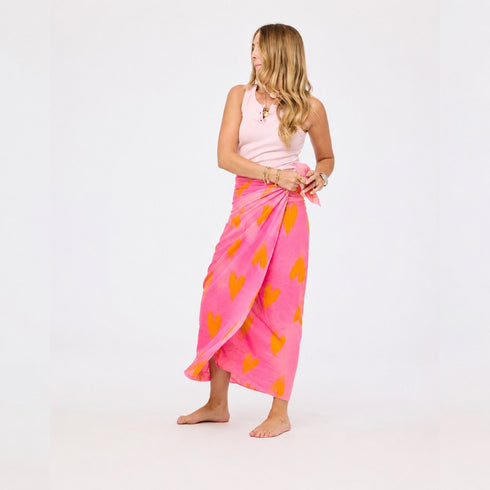 Ikat Heart Sarong