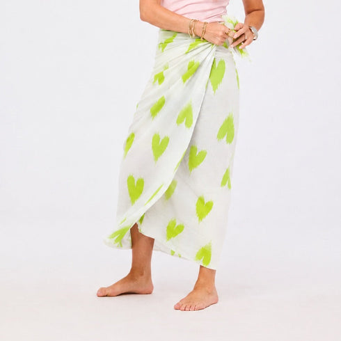 Ikat Heart Sarong