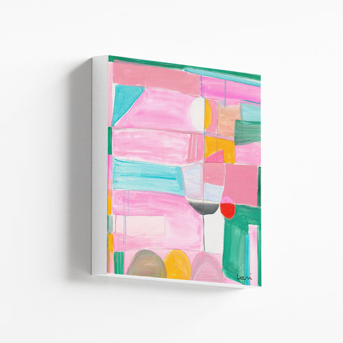 Shore Thing Art Print - Modern abstract original artwork contemporary wall art by Kerri Rosenthal