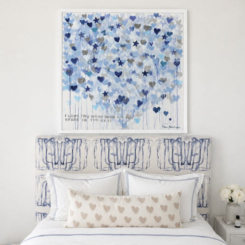Me + You Indigo Fabric