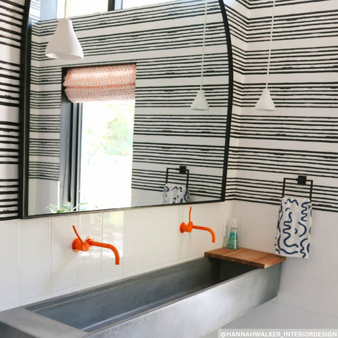 Stripe On Stripe Carbon Wallpaper