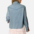 Western pia cotton stylish denim shirts for ladies - Shop cute denim shirts by Kerri Rosenthal.