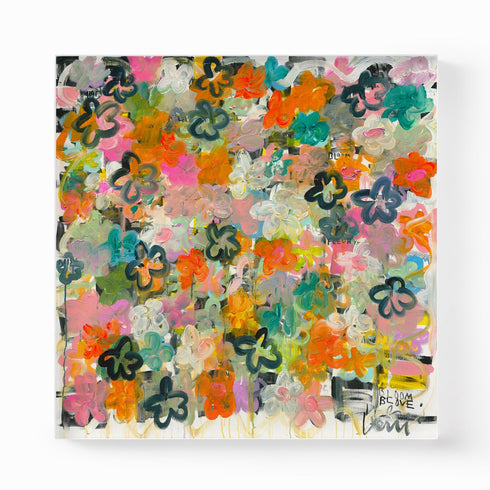 Sweet Nothings Art Print Artwork by Kerri Rosenthal - Perfect for modern living room wall decor