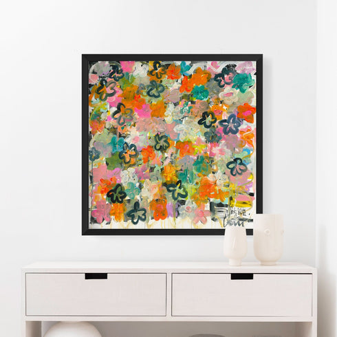 Sweet Nothings Art Print Artwork by Kerri Rosenthal - Perfect for modern living room wall decor