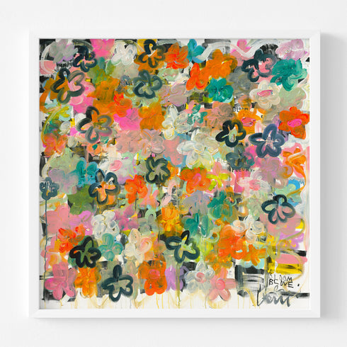 Sweet Nothings Art Print Artwork by Kerri Rosenthal - Perfect for modern living room wall decor
