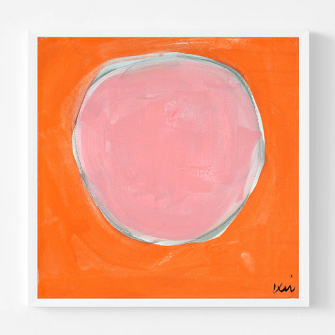 Dot - Bubblegum Clementine Art Print