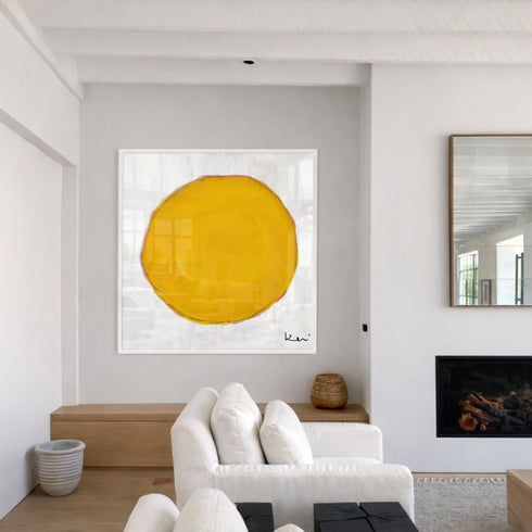 Dot - Sunflower Art Print