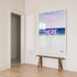 Love Is Here Beach Vertical Art Print