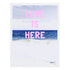 Love Is Here Beach Vertical Art Print