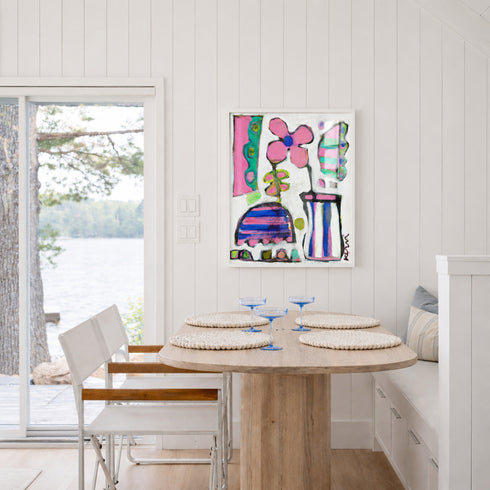 Lunch Alfresco Art Print