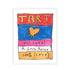 Tart Yet Sweet by Kerri Rosenthal is a colorful framed art print featuring playful handwritten text, a heart motif, and a bright graphic love recipe design.