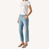 Cate blue jean in 100% cotton with high rise - Shop women's cute jeans by Kerri Rosenthal