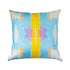 Blue Wonderblock decorative throw pillows by Kerri Rosenthal