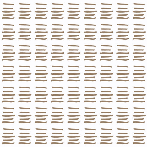 Simple White ground soft brown stripe 13 Layers Cinnamon Wallpaper by Kerri Rosenthal designer wall paper
