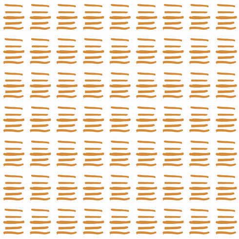 Bright orange strip 13 Layers clementine unique wallpaper by Kerri Rosenthal designer wall paper