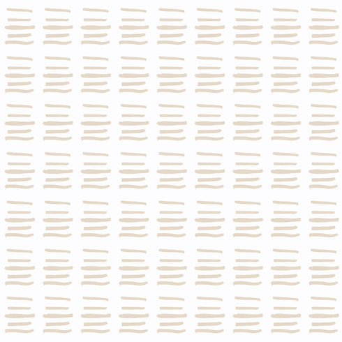 Simple Soft brown stripe 13 Layers Sandstone Wallpaper by Kerri Rosenthal