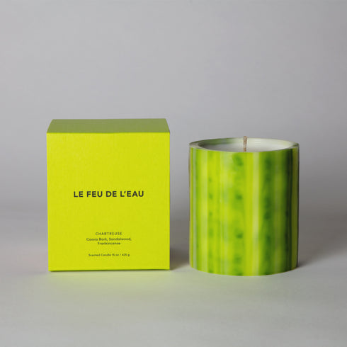 Le Feu Chartreuse: Cedar + Frankincense - LE FEU DE L'EAU