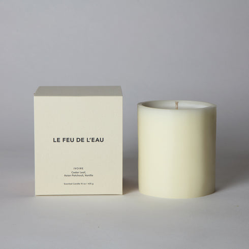 Le Feu Ivoire: Patchouli + Amber - LE FEU DE L'EAU