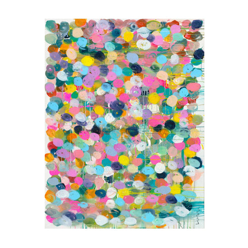 Bam Bam Boom Art Print - Original artwork for living room, bedroom by Kerri Rosenthal