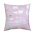 Beachcomber Lilac cute decorative throw pillow by Kerri Rosenthal