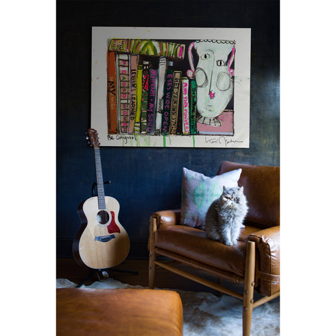 Be Original Mixed Media Photograph wall art for living room decor - Kerri Rosenthal