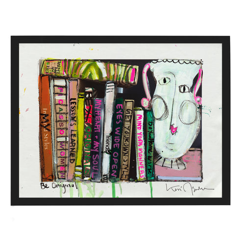 Be Original Mixed Media Photograph wall art for living room decor - Kerri Rosenthal
