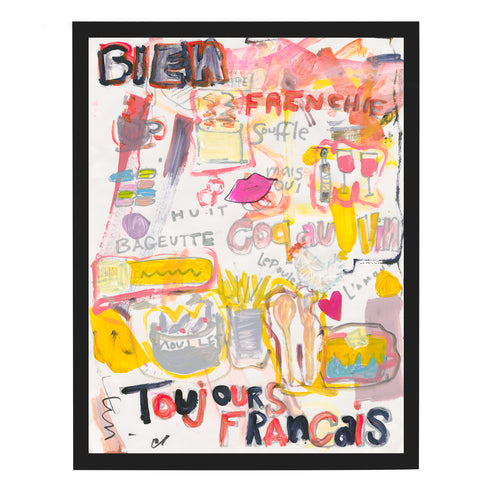 Bien Frites Art Print - Unique art gifts