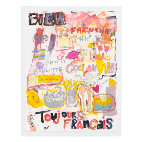Bien Frites Art Print - Unique art gifts