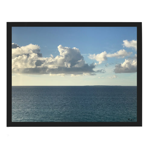 Blue Skies Photograph Kerri Rosenthal's artwork - Unique art gifts for living room, bedroom decor