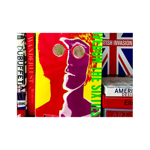 British Invasion Photograph From Kerri's Le Bibliotheque Photo Series - Unique art gifts living room, bedroom decor