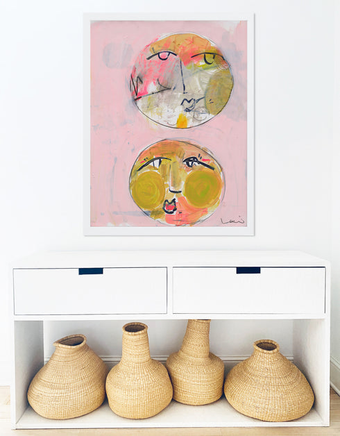 Bubbles Art Print by Kerri Rosenthal - Unique art gifts for living room, bedroom decor