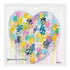 Butterfly Kisses Art Print from Kerri's Drippy Heart Series - Unique art gifts for living room, bedroom decor