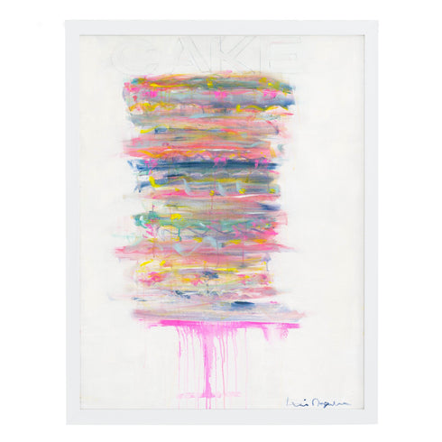 Cake One Art Print by Kerri Rosenthal - Unique art gifts for living room, bedroom decor