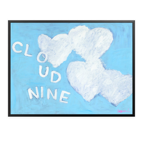 Cloud 9 Art Print by Kerri Rosenthal - Unique art gifts for living room, bedroom wall decor