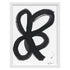 Clover No. 2 Black and White Art Print Wall Artwork - Unique artwork for living room decor