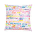 Colorful multi All You Need is Love cute square decorative throw pillows by Kerri Rosenthal
