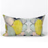 Colorful multi Sassy rectangular lumbar decorative throw pillows by Kerri Rosenthal