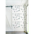 Unique White ground with green Dominoes Forest eco- friendly Wallpaper by Kerri Rosenthal - designer wall paper