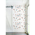 Modern White ground with colorful dominoes Indigo wallpaper by Kerri Rosenthal - designer wall paper