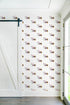 Modern Pink ground eco-friendly crush wallpaper by Kerri Rosenthal - designer wall paper