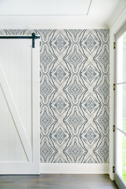 Trendy High quality seashells teal wallpaper by kerri rosenthal - designer wall paper