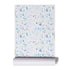 High quality White ground with colorful dropcloth wallpaper azure by Kerri Rosenthal - designer wall paper