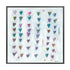 Found Love colorful heart art print by Kerri Rosenthal - Unique artwork for living room wall decor