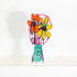 Fleur Rock of Love multicolor acrylic sculpture home decor - Shop unique decorative gifts for the living room or any space, by Kerri Rosenthal